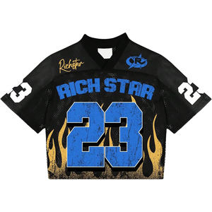 Camiseta Deportiva de Malla de Alta Calidad con Impresión Personalizada para Equipos de Fútbol, Baloncesto y Entrenamiento - Product Image 1