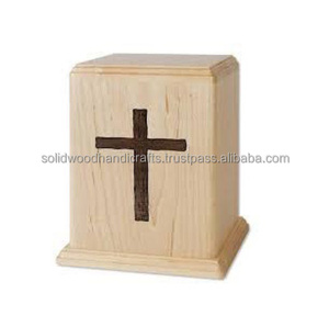 Urnas de Cremación para Adultos, Urnas Funerarias de Madera, Tamaño Personalizado, Artículos Funerarios - Product Image 3