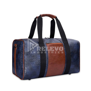 Bolsa de Viaje Personalizable de Cuero de Grano Completo 30L, Precio al por Mayor, Bolsa de Fin de Semana de Alta Gama a Precio Accesible - Product Image 2