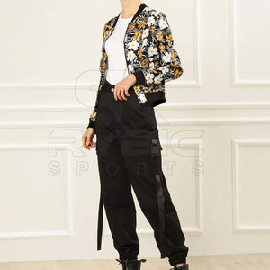 Quick Dry Stylish Women Printing Varsity <b>Jackets</b> Premium Casual Clothing For Modern Urban Fashion Trends Everyday Wears - Product Image 2