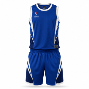 Ventes en gros d'uniformes de basket-ball personnalisés avec impression par sublimation complète, ensembles de maillots et shorts, uniformes de basket-ball de l'équipe Laker - Product Image 1