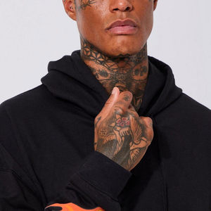 Latest Style Custom Men's Hoodie Regular Fit Waterproof Fleece Solid Front Logo 100% Cotton Plus Size <b>Spring</b> ODM Fashion <b>Sale</b> - Product Image 3