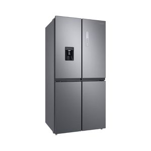 ตู้เย็นแบบประตูฝรั่งเศส ระบบทำความเย็นคู่ Twin Cooling Plus ความจุสุทธิ 466 ลิตร พร้อมเครื่องจ่ายน้ำ (ไม่ต้องต่อท่อประปา) ระบบฟรอสต์ฟรี สีเงิน - Product Image 1
