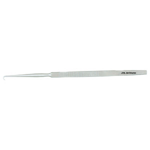 Aplicaciones clínicas Procedimientos quirúrgicos Gancho para la piel Curva pequeña Gancho para la piel de la botella Curva pequeña 4mm Diseño profundo Instrumento médico - Product Image 6