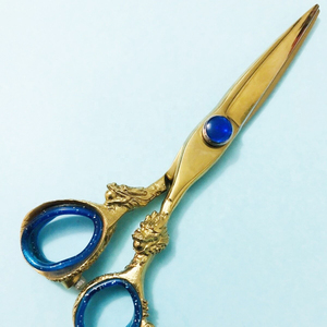 dragon pattern scissors stainless steel hair <b>shears</b> dragon handle scissors comfortable salon cutting <b>tool</b> dragon design scissors - Product Image 4