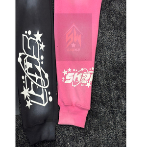 Printed <b>Jogger</b> Pants Trouser for Men With Full Customization Sweat Pant Custom Pockets Best Quality Puff Print <b>Stack</b> Sweatpants - Product Image 3