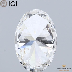 Hermoso Diamante Cultivado en Laboratorio con Corte Ovalado CVD de 3.50 Quilates, Color F, Claridad VVS2, Certificado IGI, Joyería Contemporánea - Product Image 5