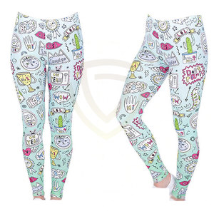 Leggings de Cintura Alta para Mujer, Color Liso, Elásticos, para Yoga, Fitness, Venta al Por Mayor - Product Image 6