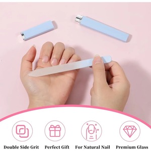 Mini Lima de Uñas Zebra EMERY de Doble Cara, Grano 100, Suave para las Uñas, Reutilizable con Tubo de Almacenamiento para el Cuidado de las Uñas - Product Image 5