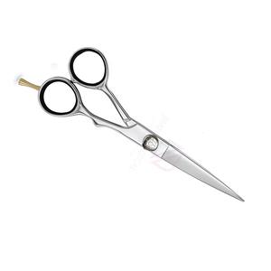 Tijeras de Peluquería con Acabado Espejo, Acero Alemán, Hoja Afilada, Tijeras de Corte de Pelo Profesionales, Tornillo de Ajuste Elegante, Reposa Dedos Ajustable - Product Image 3