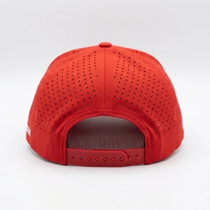 Gorra de Golf de 5 Paneles Personalizada con Parche Tejido, Perforaciones Láser, Visera Curva, Fabricante OEM de Marca Privada - Product Image 5