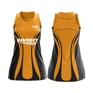 Vestido de Netball Personalizado al por Mayor |   Uniforme de Netball Sublimado con Logotipo, Nombre y Número del Equipo |   Poliéster Transpirable - Product Image 3