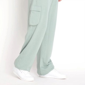 Unisex <b>Jogger</b> Pants Canvas Elastic Waist Mid <b>Polyester</b> Sweatpants Casual Wear Trousers Breathable Eco-Friendly Winter Custom - Product Image 6