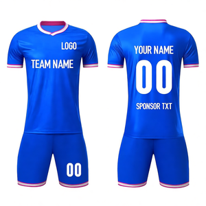 ชุดเสื้อฟุตบอลอเมริกันแบบปรับแต่งได้สำหรับผู้ชาย แขนสั้น คอวี พิมพ์ลายแบบ Sublimation พร้อมชื่อทีมและหมายเลข ระบายอากาศได้ดี แห้งเร็ว เหมาะสำหรับฤดูร้อน - Product Image 3