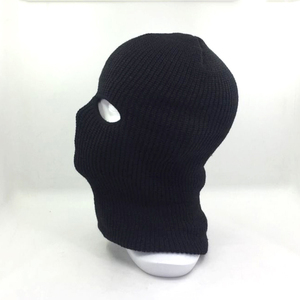 Pasamontañas de punto de alta calidad, máscara facial personalizada, gorro cálido de invierno unisex, transpirable, para deportes al aire libre. - Product Image 6