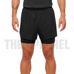Mens Awrah Shorts <b>Mid</b> Waist Knee Length Modest Longline Gym Workout Shorts Quick Dry Breathable Athletic Custom Logo - Product Image 5