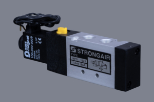 วาล์วนิวแมติก STRONG AIR 5/2 สำหรับเครื่องจ่ายของเหลว 24V DC แรงดันสูง ขนาดกะทัดรัด ควบคุมลม สำหรับอุตสาหกรรมอัตโนมัติ เครื่องจักรโลหะ - Product Image 2