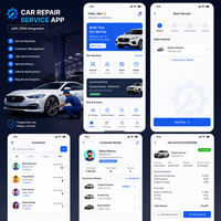Aplicación Móvil para Servicio de Reparación de Automóviles de Primera Calidad, Integración con CRM, Alto Rendimiento, Compatible con Android, MAC y Linux, Escalable por Internet