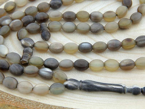 Cuentas de Cuerno de Búfalo Natural Hechas a Mano de Origen Ético, Embalaje de Regalo Personalizado para Tasbih de Oración - Estilo Rústico, Bajo Costo - Product Image 2