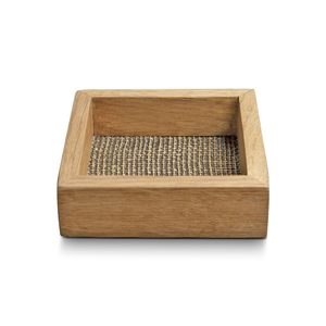 Bandeja Cuadrada de Madera Hecha a Mano con Revestimiento de Esmalte, Bandeja Redonda para Servir en la Cocina y el Comedor, Personalizable, Natural, Disponible al Mejor Precio - Product Image 6