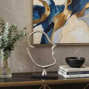 Modern Abstract Sculpture Artistic Tabletop <b>Decor</b> Irregular Shape Handmade Design for Living Room - Product Image 5