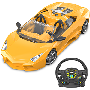 Coche Deportivo RC Mirana Escala 1:12 - Modelo Turbo Racer C con Control por Aplicación, Volante para Interiores y Exteriores, Control Remoto y Luces LED - Product Image 2