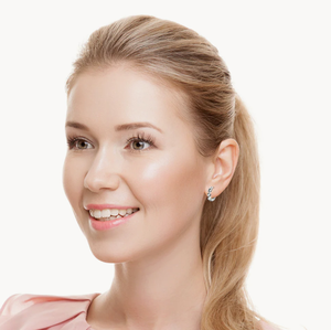 <b>Hoops</b> Earrings Diamond Earrings Gold and <b>Silver</b> Earrings Natural and Lab Grown Diamonds Earrings <b>Hoops</b> Fine Jewelry for Women - Product Image 6