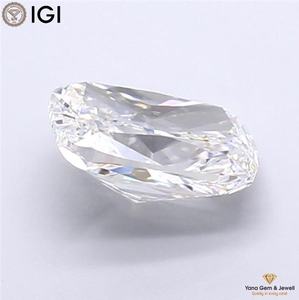 Diamant de laboratoire CVD de 3,00 carats avec certification IGI, clarté VS1, couleur E, forme coussin, pour cadeau d'anniversaire - Product Image 3