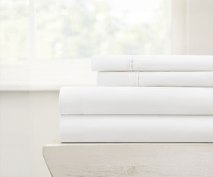 White Luxury Bedding Set King Size 100% Cotton Duvet Cover with Pillow Covers Soft Smooth Finish Hotel Grade Bed 200tc Wholesale - Product Image 2