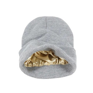 Bonnets en laine mélangée épaisse avec logo personnalisé imprimé, légers en coton et polyester recyclé, imperméables, pour l'hiver et l'automne 2026 - Product Image 6