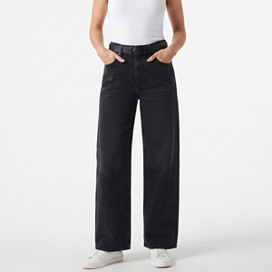 Denim <b>Jeans</b> Women Oversized Street Outerwear Denim <b>Jeans</b> Pants Ladies High Street Baggy Straight Pants Women's - Product Image 1