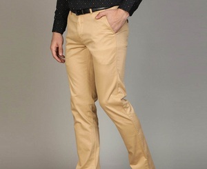 กางเกงชิโน่ผู้ชายสำหรับใส่ทำงานหรือลำลอง ผลิตจากผ้าฝ้าย 100% ขายส่ง รับผลิตตามแบบ OEM - Product Image 4