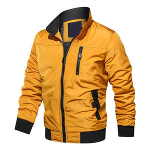 Chaqueta Bomber de Invierno para Hombre, Profesional, Cuello Alto, Corte Regular, Impermeable, Informal, para Exteriores - Product Image 3