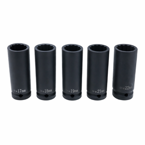 14 <b>PC</b>, 1/2"DR. DEEP IMPACT SOCKET <b>SET</b>. - Product Image 2