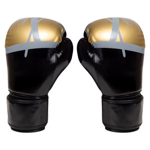 Guantes de Boxeo de Piel Sintética Transpirable con Cierre de Velcro para Muay Thai, Kick Boxing y Sanda, 10oz 16oz, para Entrenamiento y Sparring, con Soporte para Muñeca - Product Image 3