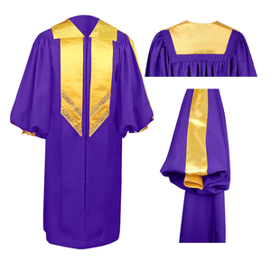 Túnicas de Graduación Mate con Cremallera para Universidad y Colegio, con Birrete, Túnica de Graduación Mate/Brillante Personalizada - Product Image 4