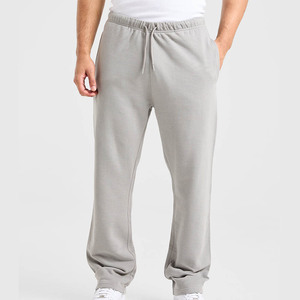 Pantalones Jogger de Alta Calidad para Hombre, Corte Recto Holgado, Secado Rápido, Estilo Lavado, Transpirables, con Cintura Elástica y Bolsillos - Product Image 1