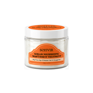 SOHAIR Crème nourrissante traitante 300g - Masque capillaire réparateur profond à l'huile d'argan coréenne pour cheveux abîmés - Product Image 2