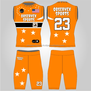 Uniforme Personalizado 7v7 para Fútbol Americano, Uniformes de Compresión para Jóvenes, Uniforme sin Mangas para Fútbol 7V7 - Product Image 1