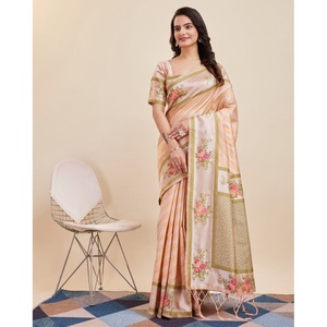 เสื้อแจ็คการ์ด Banarasi เสื้อเบลาส์ผ้าแจ็คการ์ด - Product Image 1