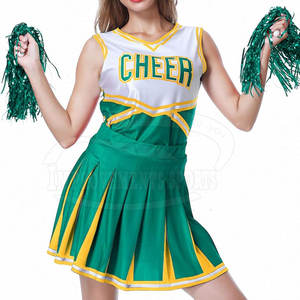 Nouvelle arrivée uniforme de pom-pom girl en polyester et spandex uniforme de pom-pom girl fabriqué en usine - Product Image 2