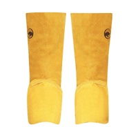 Couvre-chaussures de soudage en cuir pour soudeurs, combinaisons ignifuges, protection des pieds, anti-coupure, anti-chaleur, résistance à la chaleur 100-150°C