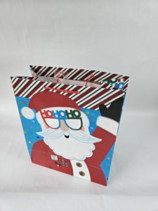 Shopping Paper <b>Bag</b> Wholesale OEM Custom Gift <b>Packaging</b> <b>Bag</b> With Sample High Quality For Christmas - Product Image 3