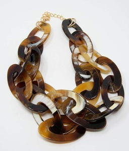 Collares Hechos a Mano con Cuerno de Búfalo y Diseño Floral con Pieza de Ágata, Regalo Cristiano Moderno a Bajo Precio, Venta al Por Mayor desde India - Product Image 6