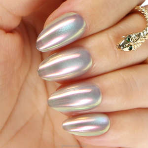 Glintnail French Gradient Magnetic Square ABS Press on Nails Gel Stick-On Reusable Medium Long Custom Logo Finger - Product Image 2