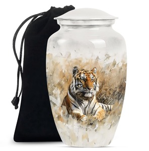 Urna Conmemorativa Solace Tiger, Urna Maestosa para Hombres, Urna para Cenizas Humanas, Urna Decorativa para Cremación, Recuerdo Conmemorativo - Product Image 1