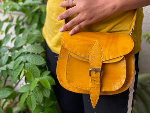 Nouvelle vente chaude de haute qualité personnalisé véritable Crunch en cuir véritable passeport tenant sac à bandoulière à la main sac à bandoulière - Product Image 2