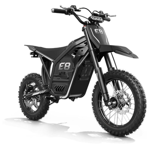 Qlife Vela E8 3500W 40Mph รถมอเตอร์ไซค์วิบากแบบ All-Terrain ระบบกันสะเทือนเต็มรูปแบบ แบตเตอรี่ลิเธียม ระยะทางวิ่ง 55 ไมล์ - Product Image 1
