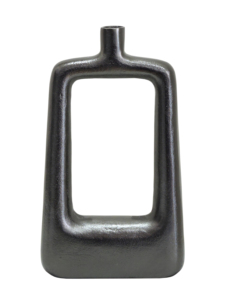 Artesign - Macetero Moderno de Aluminio Chapado en Oro, Rectangular, Escultural, Florero Minimalista para Decoración de Mesa, Ecológico - Product Image 1
