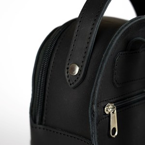 Fashion Genuine Leather Laptop Mini <b>Backpack</b> <b>Small</b> Real Leather <b>Backpack</b> Purse Vintage <b>Women</b> Designer Travel Daypack LMBP-0010 - Product Image 4